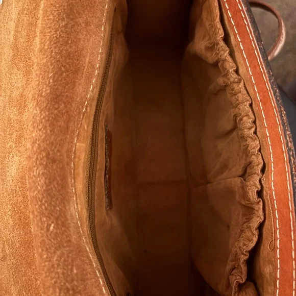 Patricia Nash Vitellia Studded Flap Saddle Bag - Picture 8 of 11